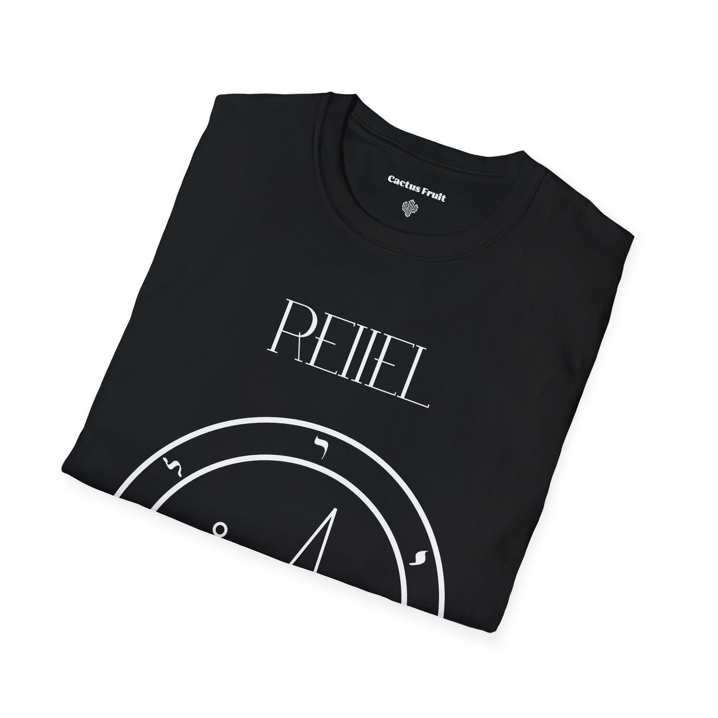 Folded Reiiel T-Shirt in black