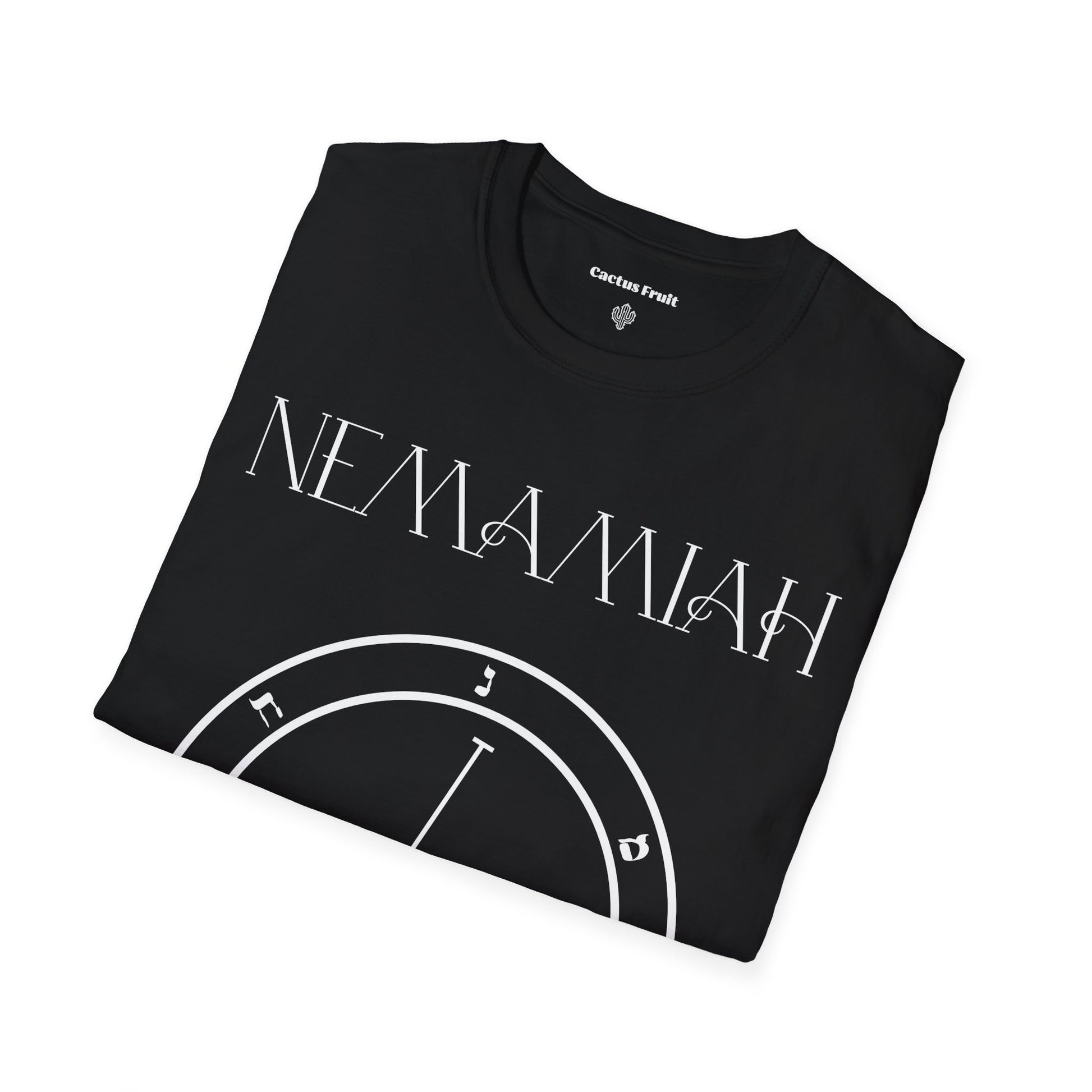 Folded Nemamiah T-shirt in black