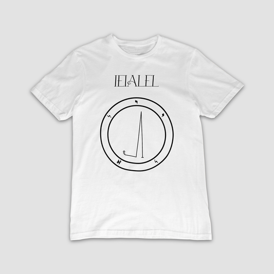 No.58 Ieialel Shem Hamephorash Guardian Angel T-Shirt in White with symbol of Ieialel on front. 