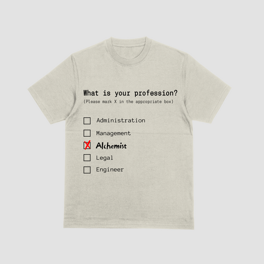Alchemist Profession T-Shirt in Natural